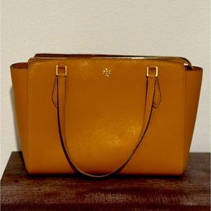 Tory Burch Robinson leather tote bag